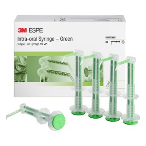 3M Solventum Intraoral Syringe Green for VPS (20)