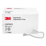 3M Solventum Dual Arch Impression Trays Disposable Posterior (48)