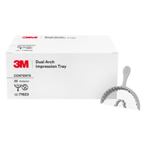 3M Solventum Dual Arch Impression Trays Disposable Anterior (35)