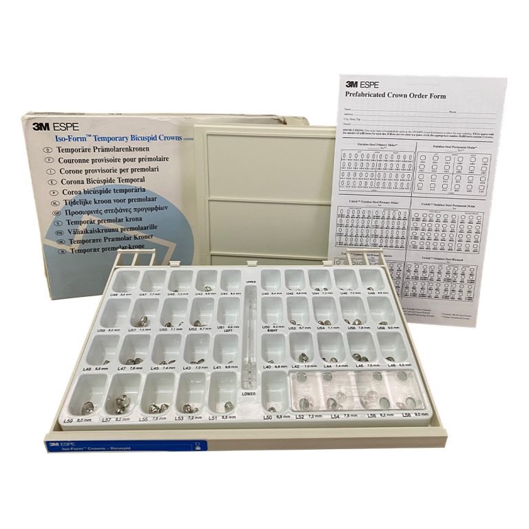 3M Solventum Iso-Form Temporary Bicuspid Crown Kit (64) - Medi-Dent