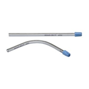 Monoject Saliva Ejectors Clear Tube with Blue Tip (250)