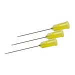 Monoject Endodontic Irrigation Needle 27 Gauge x 1 1/4" (0.40mm x 32mm) Yellow (100)