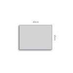 Multigate Plastic Drapes 60cm x 45cm Clear Sterile (100)