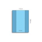 Multigate Back Table Covers Reinforced Small 112cm x 200cm Blue Sterile (40)