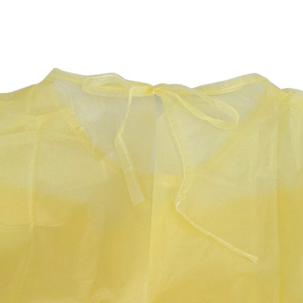 Multigate Isolation Gowns AAMI Level 1 Extra Large Yellow Non-Sterile (50)