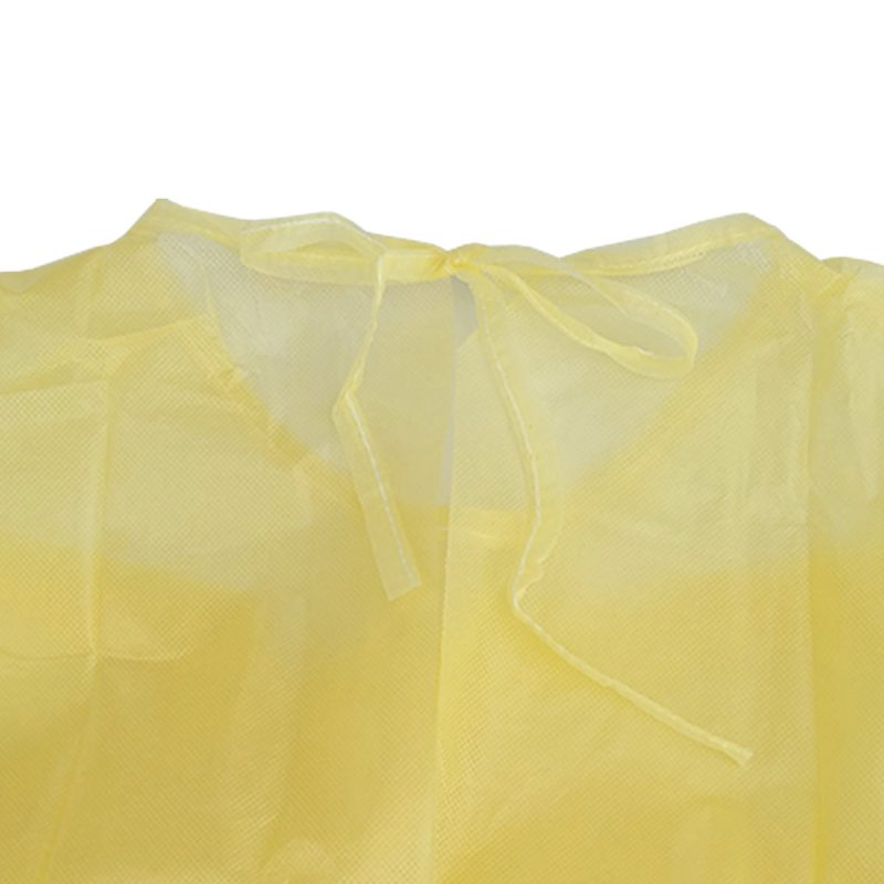 Multigate Isolation Gowns AAMI Level 1 Extra Large Yellow Non-Sterile ...