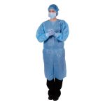 Multigate Isolation Gowns AAMI Level 1 Large Blue Non-Sterile (50)