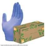 Mun GloveOn Avalon Biodegradable Blue Nitrile Powder Free Gloves Small 200's (10)