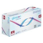 Mun GloveOn Celeste Blue Nitrile Powder Free Gloves Medium 200's (10)