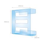Mun GloveOn Glove Dispenser Triple Acrylic Clear