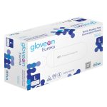 Mun GloveOn Eureka Blue Nitrile Powder Free Gloves Large 300's (10)