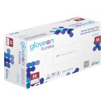 Mun GloveOn Eureka Blue Nitrile Powder Free Gloves Medium 300's (10)