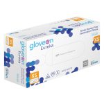 Mun GloveOn Eureka Blue Nitrile Powder Free Gloves Extra Small 300's (10)