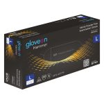 Mun GloveOn Hammer Black Nitrile Powder Free Gloves Large 100's (10)