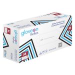 Mun GloveOn Reflex Blue Nitrile Powder Free Gloves Medium 200's (10)