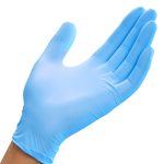 Mun GloveOn Reflex Blue Nitrile Powder Free Gloves Medium 200's (10)