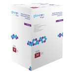 Mun GloveOn Aegis Blue Nitrile Powder Free Sterile Gloves Medium Size 7.0 to 7.5 (50)
