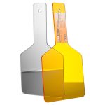 PDS Curing Light Protective Light Shield Paddle Orange & Mirror Paddle Duo Pack