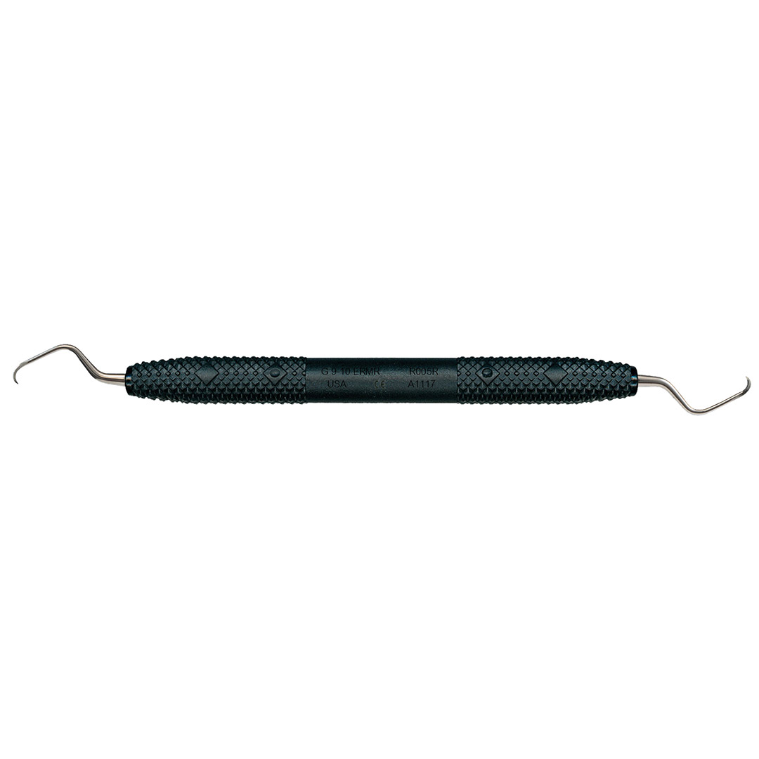 PDT Curette Gracey No. 9-10 Extended Reach Mini Rigid Orca Black PDT Curette Gracey No. 9-10 Extended Reach Mini Rigid Orca Black