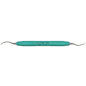 PDT Curette Gracey No. 13-14 Extended Reach Mini Caribbean Green