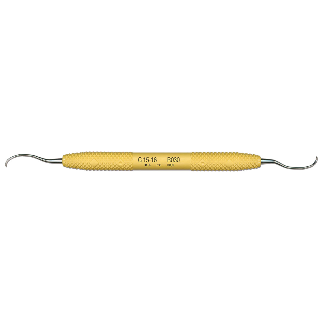 PDT Curette Gracey No. 15-16 Sunshine Yellow PDT Curette Gracey No. 15-16 Sunshine Yellow