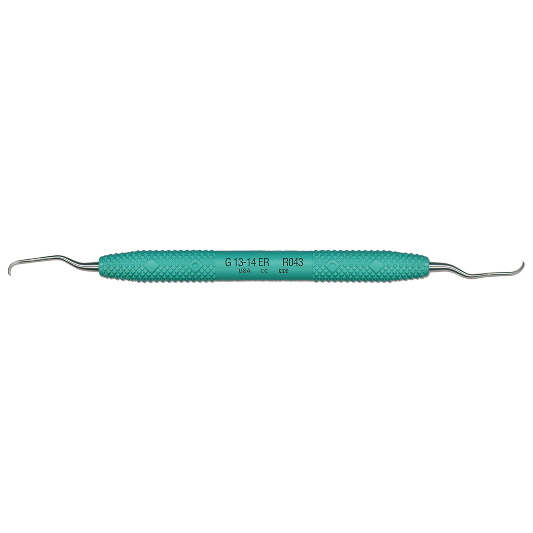 PDT Curette Gracey No. 13-14 Extended Reach Caribbean Green PDT Curette Gracey No. 13-14 Extended Reach Caribbean Green