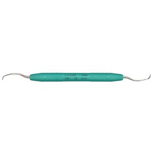 PDT Curette Gracey No. 13-14 Extended Reach Rigid Caribbean Green