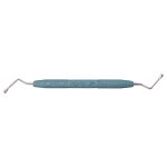 PDT Bone Curette Slade Blade No. 5 Posterior Wide without Serrations Bermuda Blue