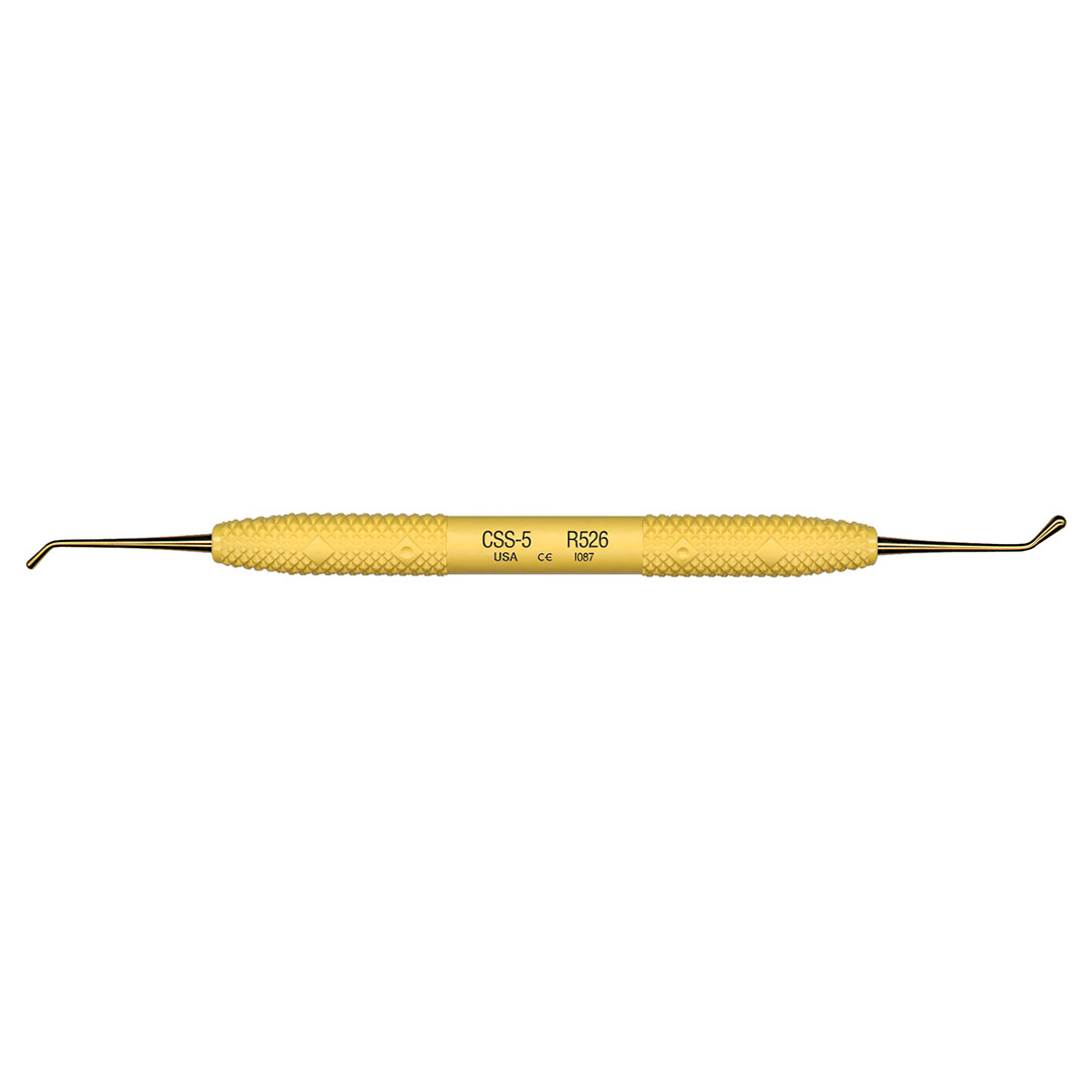PDT Composite Instrument No. CSS-5 TiN Titanium Nitride Coated Sunshine Yellow PDT Composite Instrument No. CSS-5 TiN Titanium Nitride Coated Sunshine Yellow