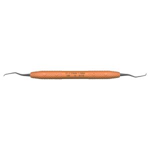 PDT Curette Gracey No. 1-2 Extended Reach Micro Mini Titanium Tangerine Dream Orange