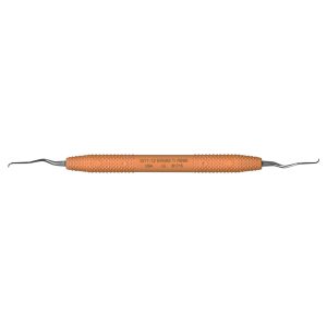 PDT Curette Gracey No. 11-12 Extended Reach Micro Mini Titanium Tangerine Dream Orange