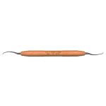 PDT Curette Gracey No. 13-14  Extended Reach Micro Mini Titanium Tangerine Dream Orange