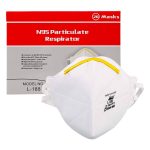 Harley N95 L-188 Particulate Respirator Double Elastic Strap Face Masks White (20)