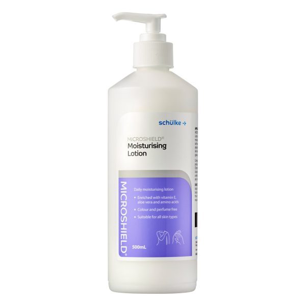 Schulke Microshield Moisturising Lotion 500ml Bottle with Pump