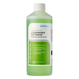 Schulke Microshield 2 Chlorhexidine Skin Cleanser 500ml Bottle