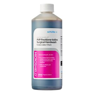 Schulke Microshield PVP Povidone Iodine Surgical Handwash 500ml Bottle
