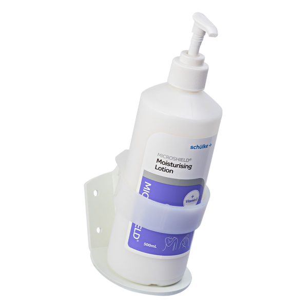 Schulke Microshield Wall Bracket Angled without Hoop for 500ml Bottles