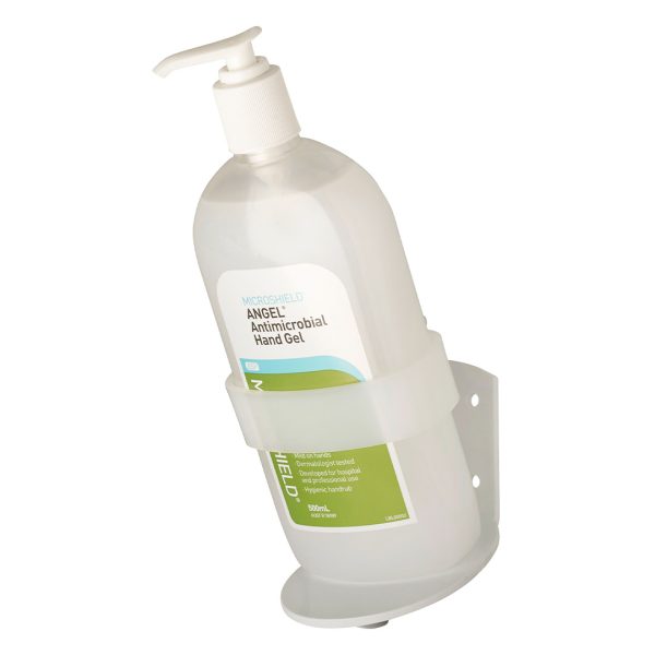 Schulke Microshield Wall Bracket Angled without Hoop for 500ml Bottles