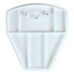 Schulke Microshield Wall Mount Dispenser Adhesive Backing Plate for 1.5L Cassettes