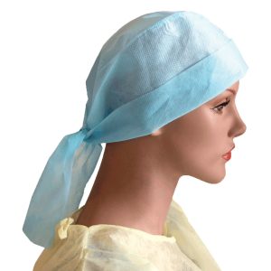 Sentry Owear Theatre Caps Tie Back Blue (250)