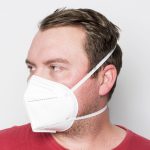 Softmed N95 Particulate Respirator Double Elastic Strap Face Masks White (25)