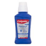 Colgate Peroxyl Oral Cleanser Mouthrinse Mint Alcohol Free with 1.5% Hydrogen Peroxide 236ml Bottle