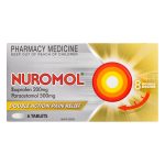 Nuromol Paracetamol 500mg Ibuprofen 200mg Tablets (6)
