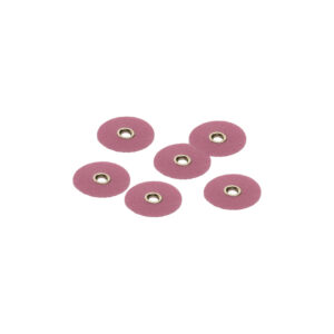 TDV Praxis Finishing & Polishing Discs Pop-On 3/8" 9.5mm Dia. Medium Pink (85)