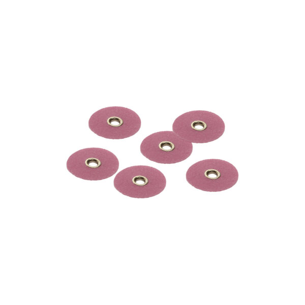 TDV Praxis Finishing & Polishing Discs Pop-On 1/2" 12.7mm Dia. Medium Pink (85)