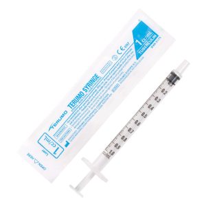 Terumo Hypodermic Syringe 1ml Tuberculin Luer Slip (100)
