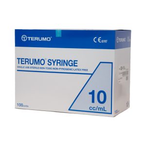 Terumo Hypodermic Syringe 10ml Luer Lock (100)