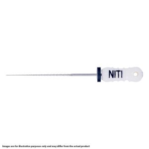 Thomas NiTi Helixofiles 25mm No. 20 Yellow (6)