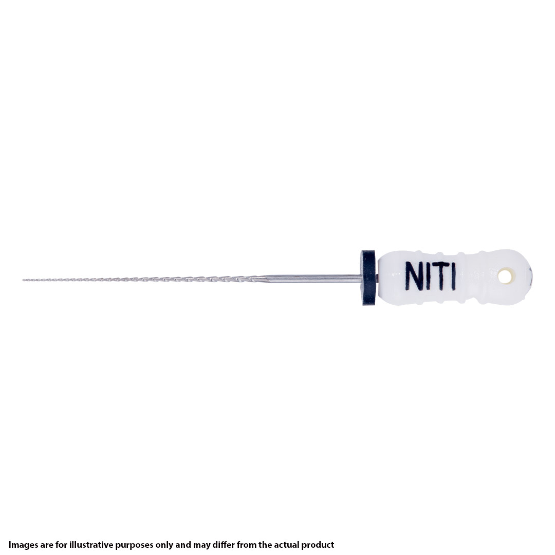 Thomas NiTi Helixofiles 25mm No. 45 White (6) Thomas NiTi Helixofiles 25mm No. 45 White (6)