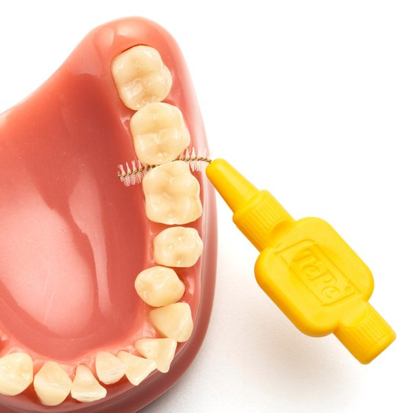 TePe Interdental Brushes Original ISO Size 4 Wire Size 0.70mm Yellow (25)